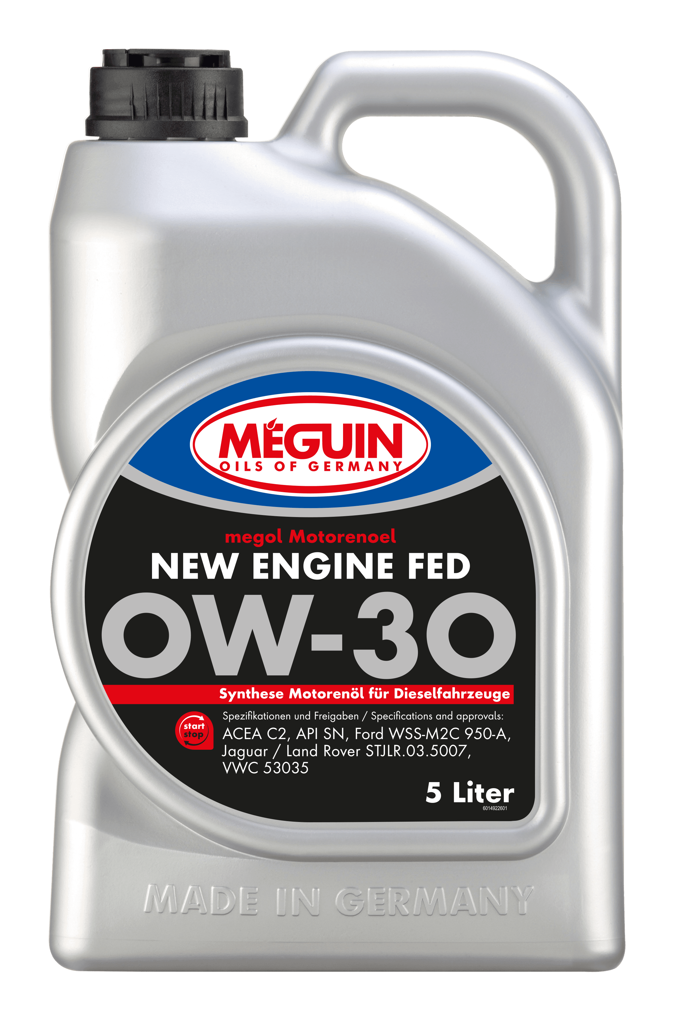 Моторно масло  New Engine FED SAE 0W-30