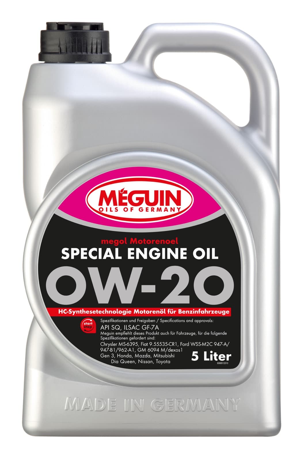 Моторно масло Special Engine Oil SAE 0W-20